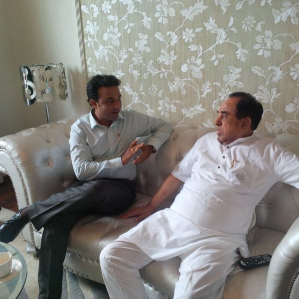 With Dr. Subramanian Swamy